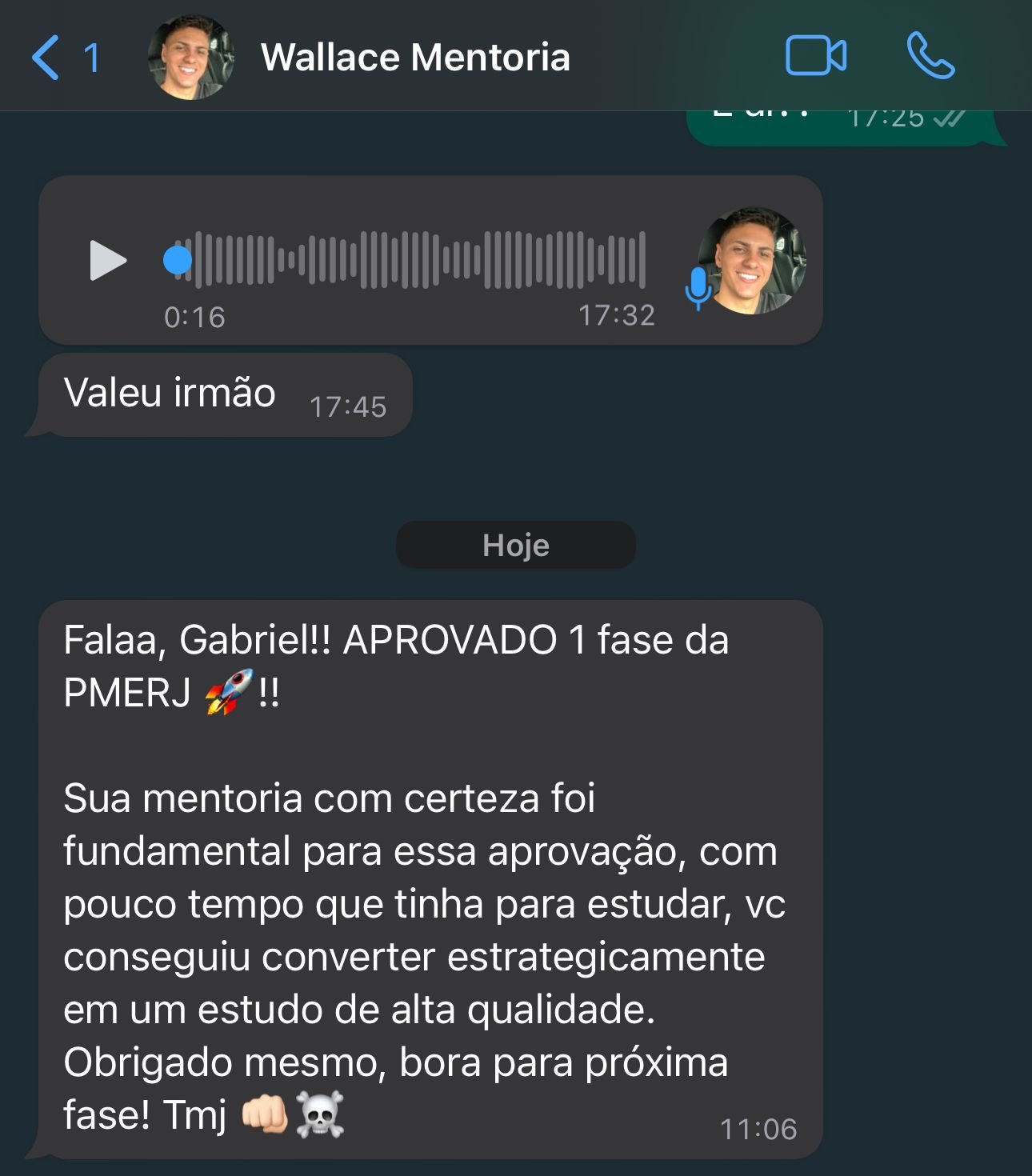 Aprovado Mentorado 1